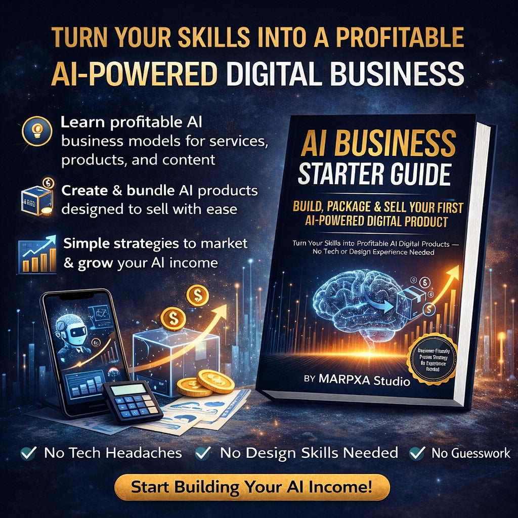 AI Business Starter Guide + Action Template