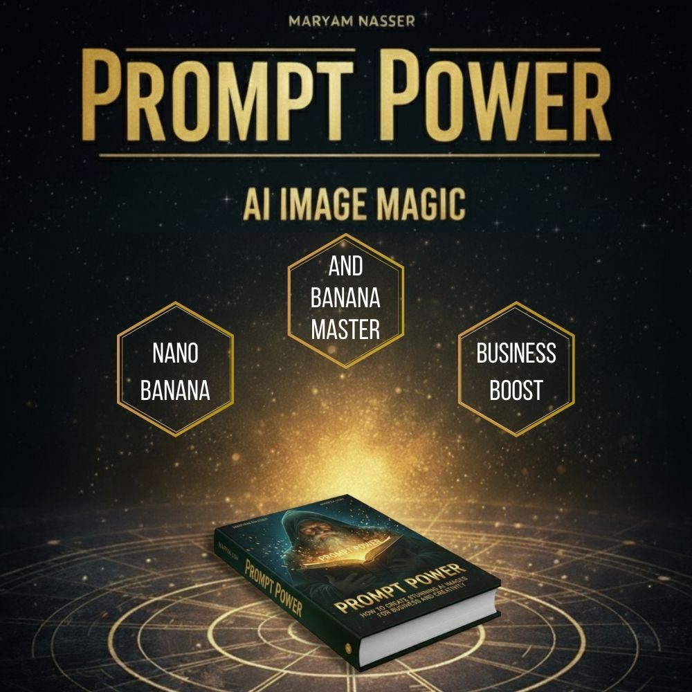 prompt power of AI image and Nano Banana, book by Marpxa
